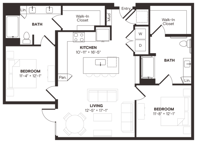 B1 ANSI 2115 floor plan